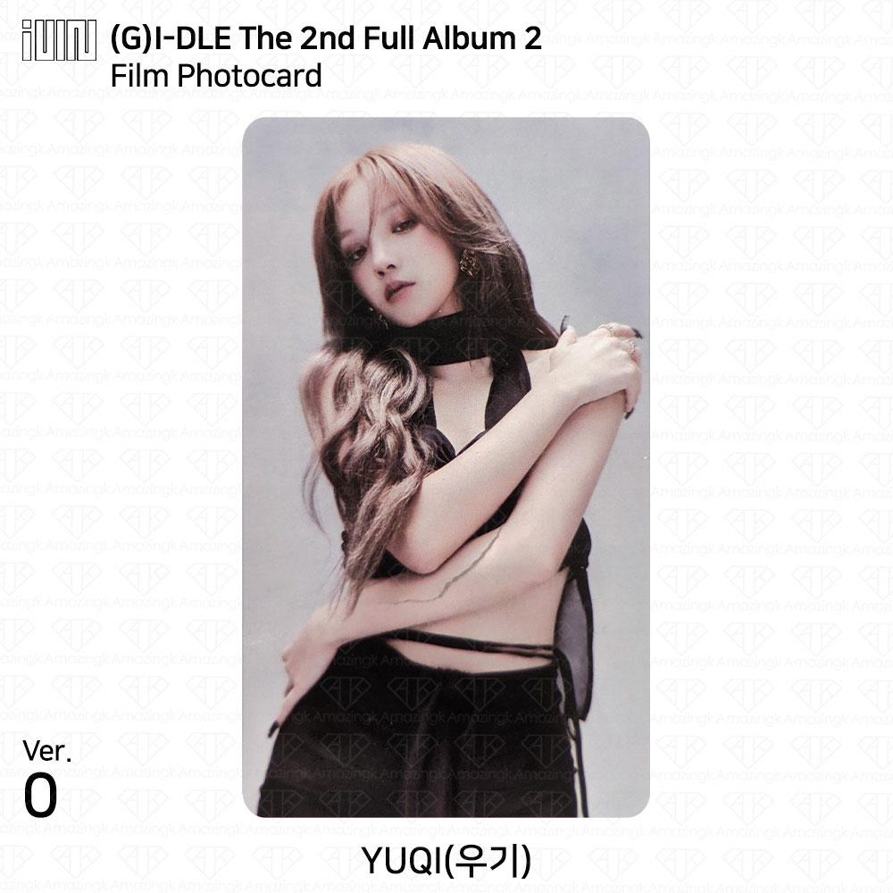 (G)I-DLE G-idle второй полный альбом 2 две фотокарточки мини-плакат открытка KPOP