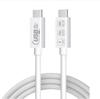 USB4 Thunderbolt 4 Type-C Data Cable, 240W Fast Charge, 40Gbps Transfer, Dual-Headed