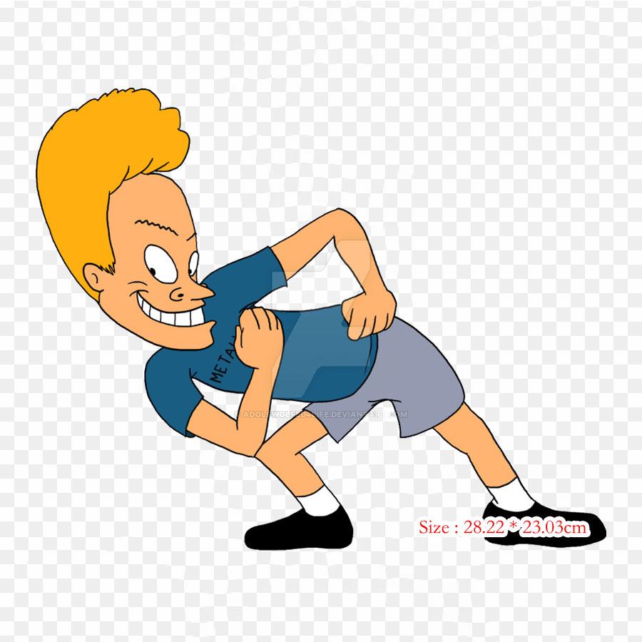 Beavis Butt Head Iron On Patches For Clothes Custom Patches Sticker On Clothes Heat Transfer Vinyl