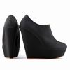 Winter High Heels Suede Shoes Ankle Boots Wedges Women Platform Elegent High Heels Shoes US Size Wedge Shoe