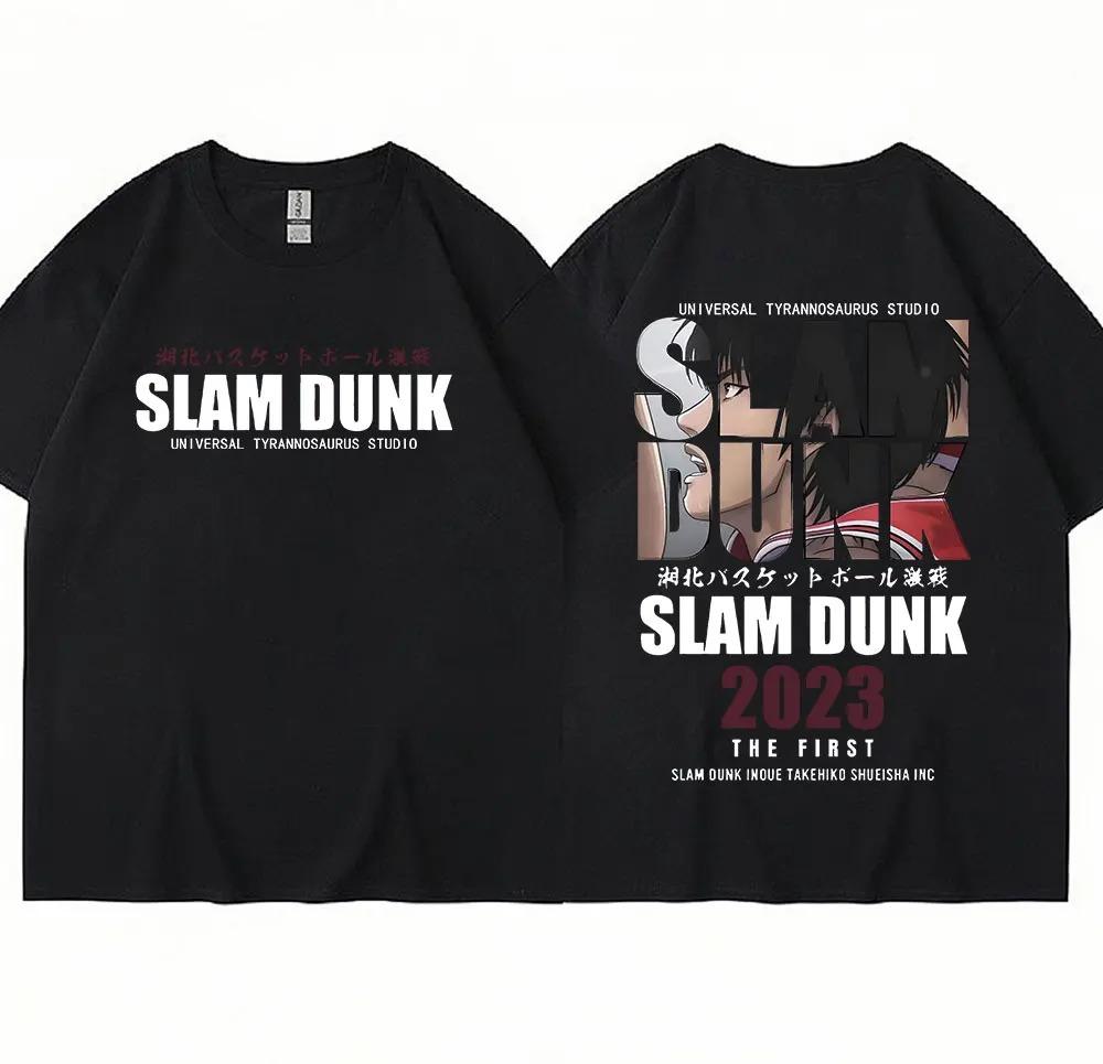 Новая футболка Футболка Slam Dunk Футболка Аниме Ryota Miyagi Футболки унисекс Женская баскетбольная команда Короткий рукав Оверсайз Корейская уличная одежда