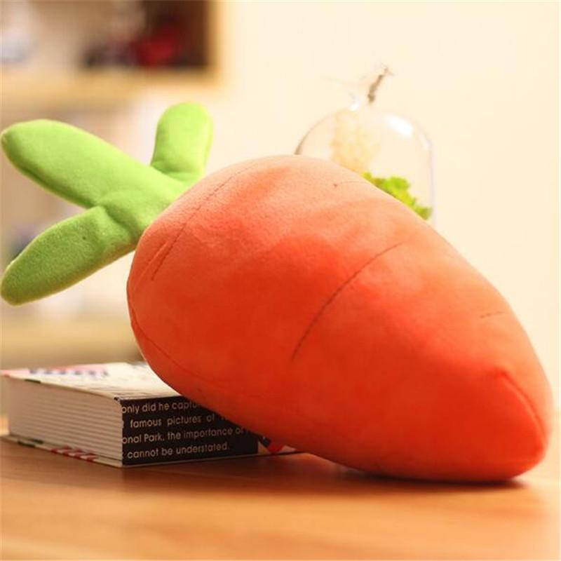 10 см Мини-фруктовые куклы Овощная плюшевая игрушка Яблоко Банан Клубника Перец Апельсин Арбуз Морковь Ананас Вишня Имитация