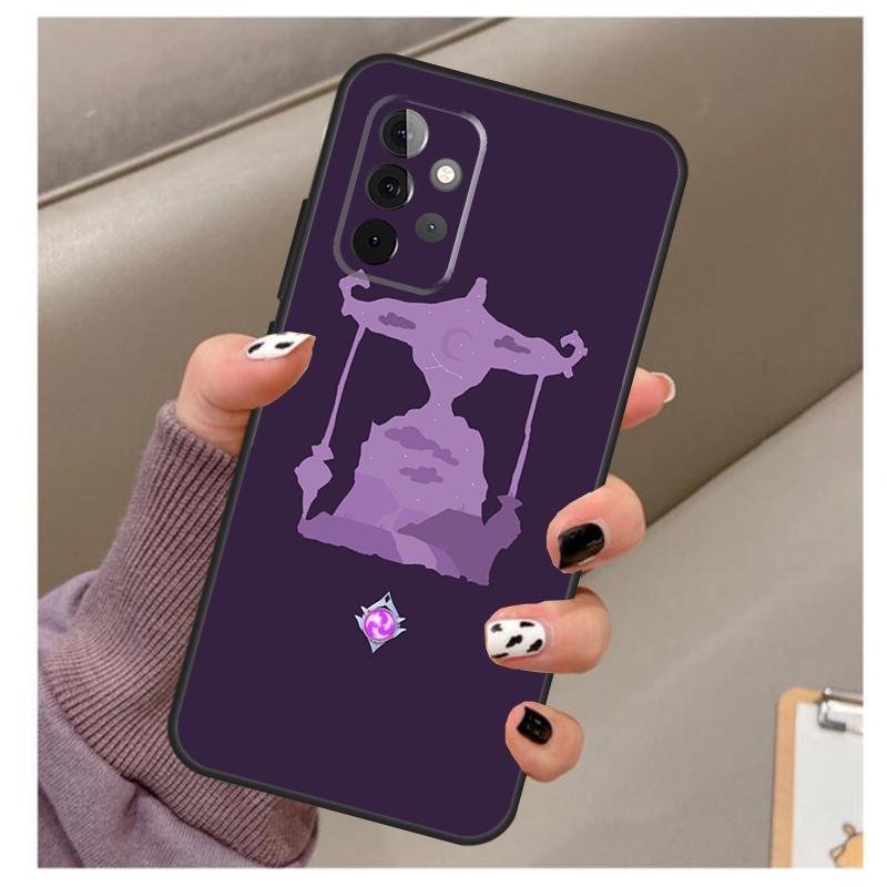 Чехол Scaramouche Genshin Impact для Samsung Galaxy A33 A13 A53 A34 A54 A14 A15 A16 A26 A36 A56 A12 A32 A52 A06 A35 A55