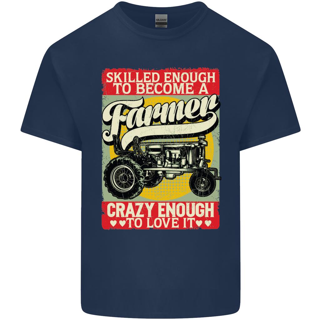 Farming Skilled Enough to Be a Farmer Unisexs Light Cotton TShirt
