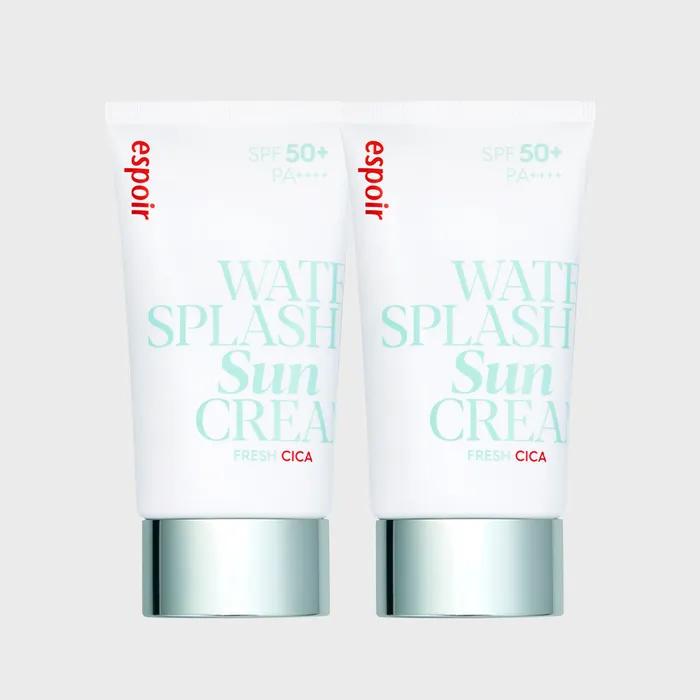 Espoir _Water Splash Sun Cream Fresh Cica Duo