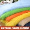 100*170cm Imitation Fox Fur Fabric 5cm Long Artificial Fur Plush Fabric For Diy Carpet Jewelry Phone Counter Cover Photo Props