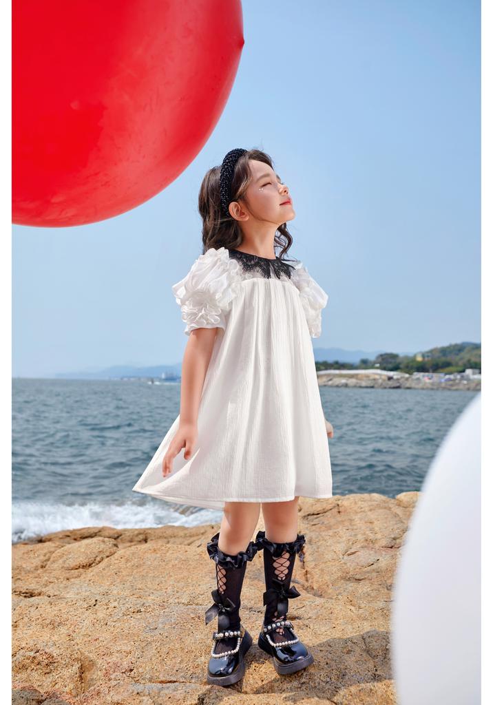 LUSON Children's Wear Girls' Summer Fashion Dress