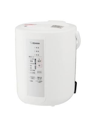 Увлажнитель воздуха Zojirushi Базовый тип Паровой тип Паровой тип Фильтр не требуется Легко чистить Белый 2.2L EE-RS35-WA