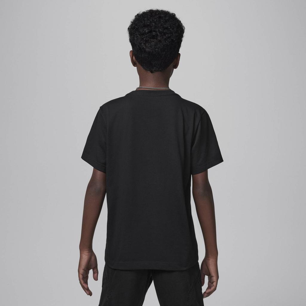 Jordan Flight T Shirt GALAXY GLOW Black Unisex Kids' HQ8270-010