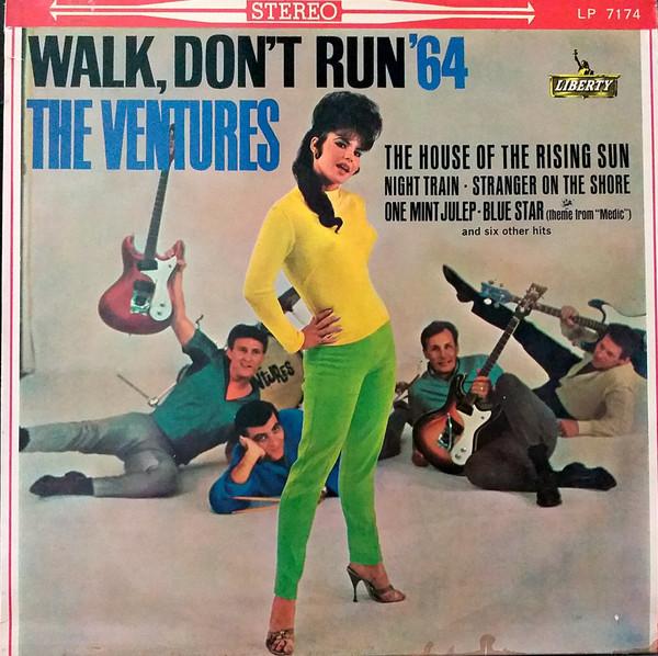 Виниловая пластинка VENTURES Walk Dont Run 64 LP7174 LIBERTY 1964 Япония Рок Б/у
