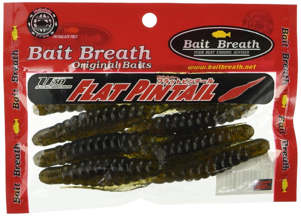 Приманка Bait Breath Червь U30 Плоскохвостый 4.5 дюйма #817