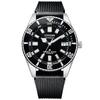 Citizen Promaster Fujitsubo Diver Mechanical 200m Water Resistant Watch, NB6021-17E, Men's, Black,