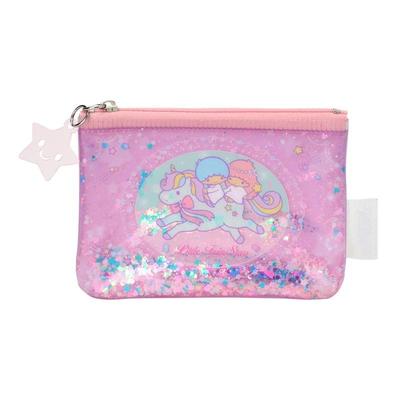 Sanrio Little Twin Stars Мини-кошелек с пайетками ( лаванда ) Япония НОВЫЙ