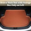 Custom Leather Trunk Mat Fit for BAIC BJ30 2024-2026, Stain Resistant Car Rear Cargo Liner Interior Protective Accessories