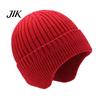 Stretchy Comfortable Fit Hat Winter Knitted with Ear Flaps for Men, Soft Fleece Lined Hat, Outdoor Hiking And Travel Cap Thermal Cap, Cold Weather