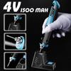 8W 450C Cordless Electric Solder Iron Wireless Charging Soldering Iron Rechargeable 1500 mAh Lithium Battery Welding Tool 4V 50/60Hz