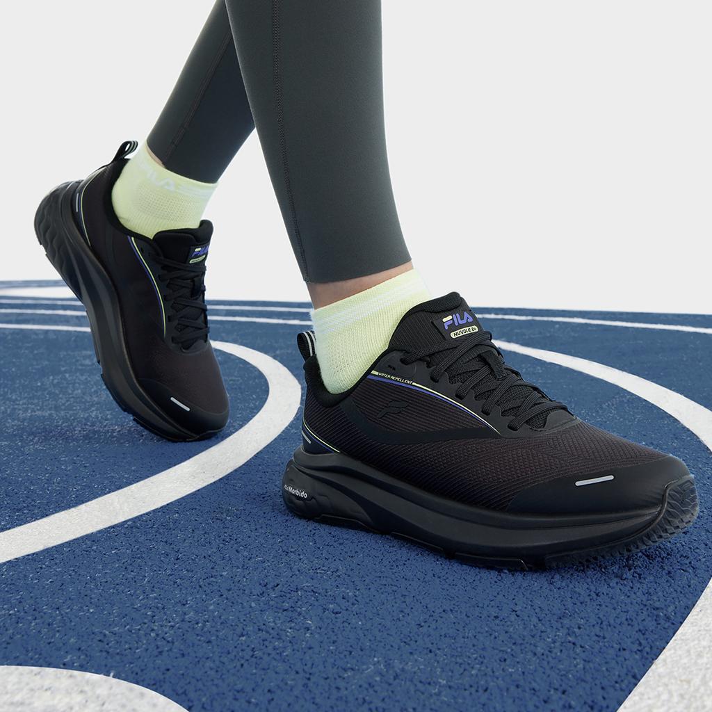 Fila Nuvole 2+ Универсальные Удобные Низкие Кроссовки для Бега Женские кроссовки Черный A12W441108FBK