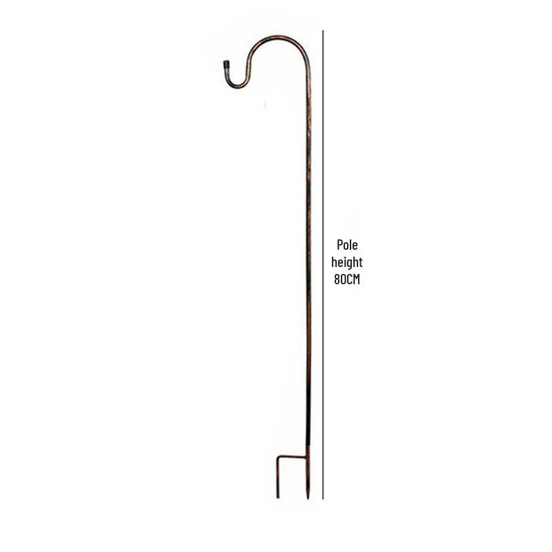 Ретро солнечный подвесной фонарь: Уличный Сад, Балкон и Двор Декор - Кованое Железо Атмосферный Ночник