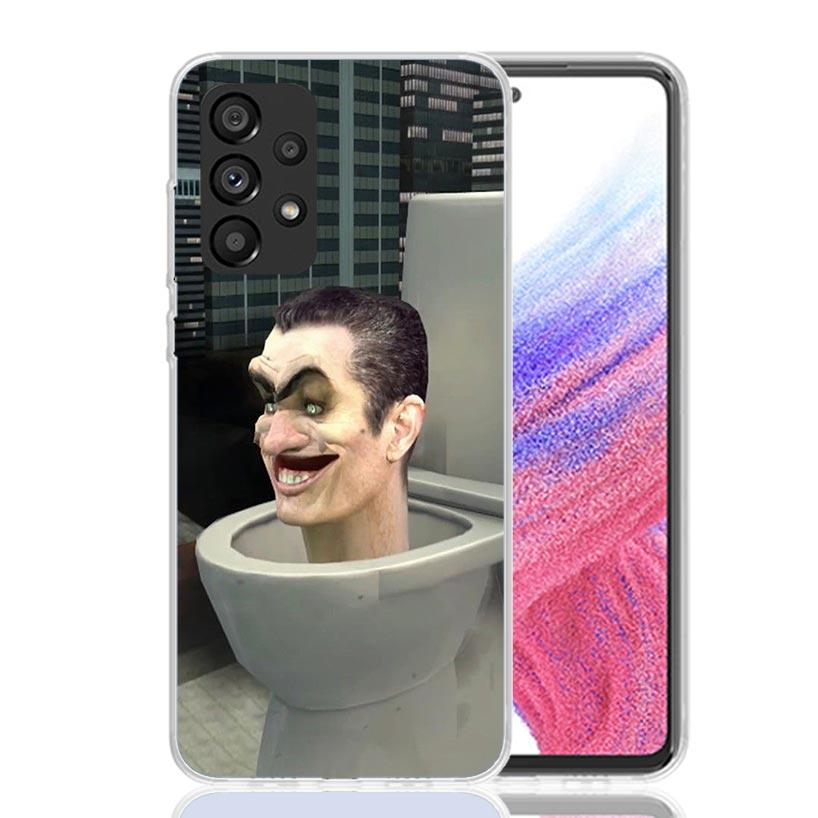 Чехол для мобильного телефона S-Skibidi Toilet для Samsung Galaxy A17 A16 A14 A15 A13 A57 A56 A54 A55 A53 A37 A36 A34 A35 A33 A26 A24 A