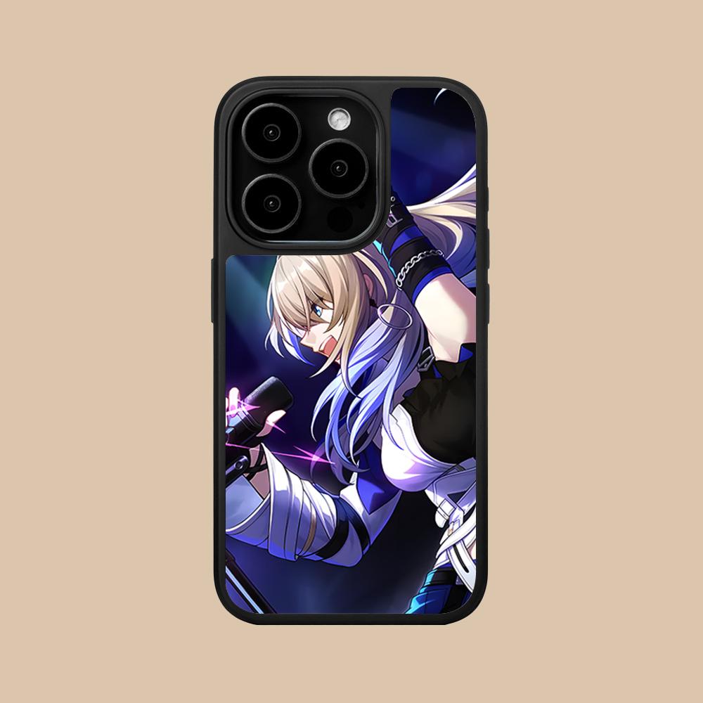 HSR Serval Матовая поверхность Чехол для мобильного телефона для iPhone 17 16 15 14 13 12 11 Air Pro Max Plus Цветная крышка
