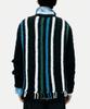 ADSB ANDERSSON BELL Unisex V-Neck Reverse Stripe Sweater Atb1350U(Black)