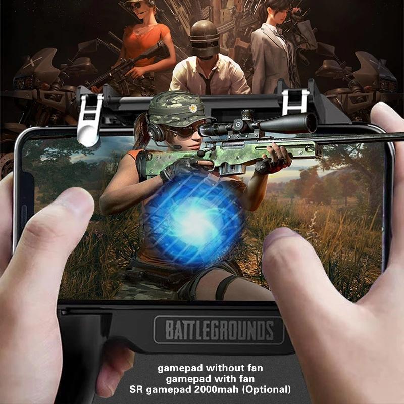Игровой контроллер Мобильный L1 R1 Джойстик для Android Смартфона Мобильного Телефона Геймпад ON Joypad Триггер PUBG PABG PUPG Pabga Free Fire