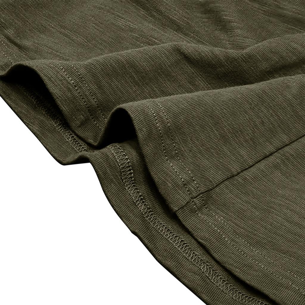 Men'S Button Up Long Sleeved Fashionable Casual Sports Top