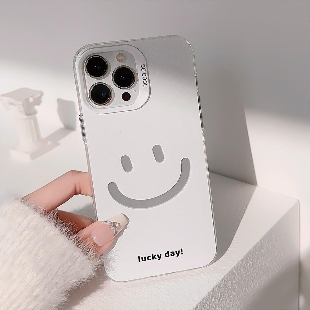 Креативный чехол для телефона со смайликом для iPhone 13 iPhone 14 iPhone 16 Pro Max