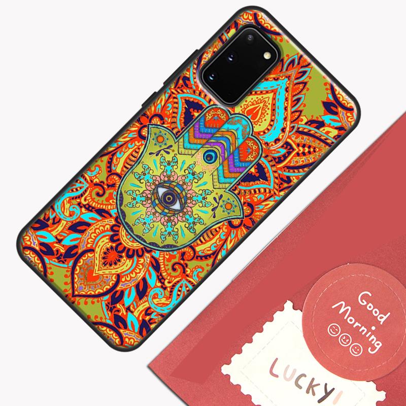 Чехол Рука Фатимы Хамса для Samsung Galaxy S22 S21 S23 Ultra Note 20 S8 S9 S10 Note 10 Plus S20 FE Задняя крышка