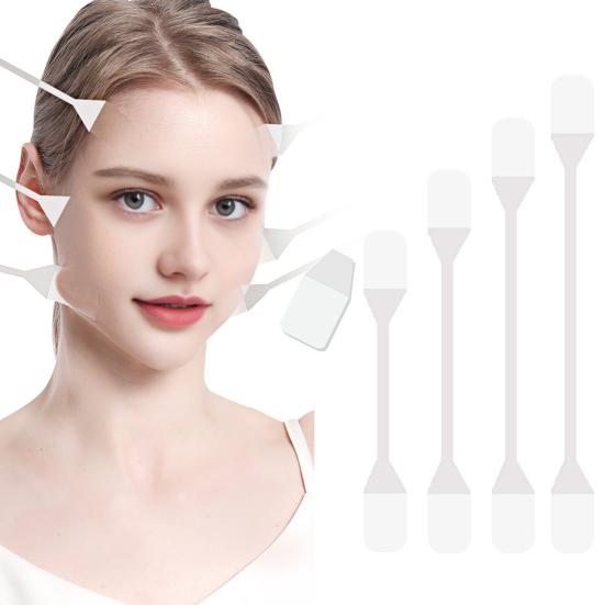 Невидимая лента для подтяжки лица и шеи, мгновенная подтяжка, лента для шеи, V-образные формирующие патчи для двойного подбородка, обвисшей кожи, брылей, глаз, бровей, морщин