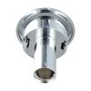 Easy Installation Chrome Toilet Button Toilet Flush Fits 38mm To 44mm Holes Versatile Toilet Button Design Accessory