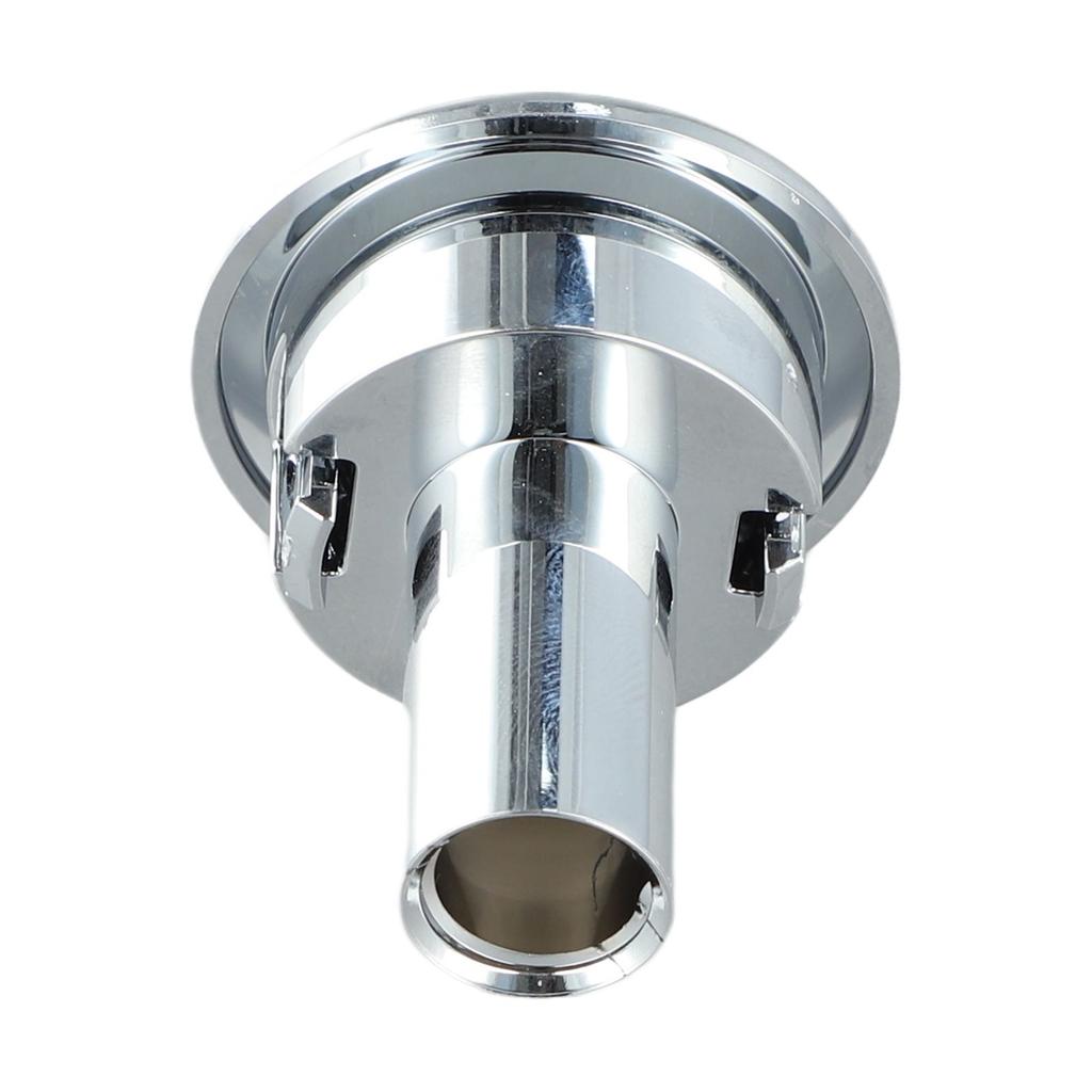 Easy Installation Chrome Toilet Button Toilet Flush Fits 38mm To 44mm Holes Versatile Toilet Button Design Accessory