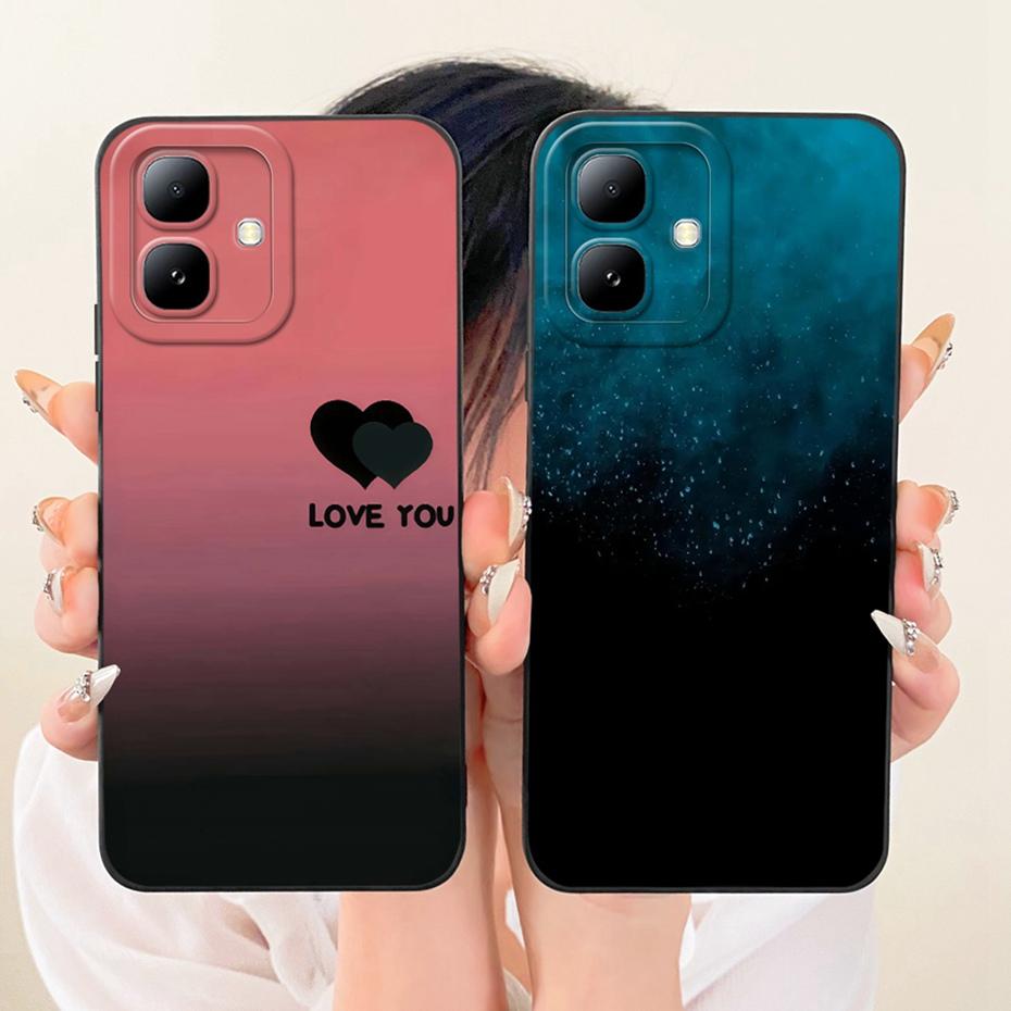 New Fashion Phone Case For Infinix Smart 20 X6840 X6840B Soft Silicone Cases For Infinix Smart20 Shockproof Covers Bumpers
