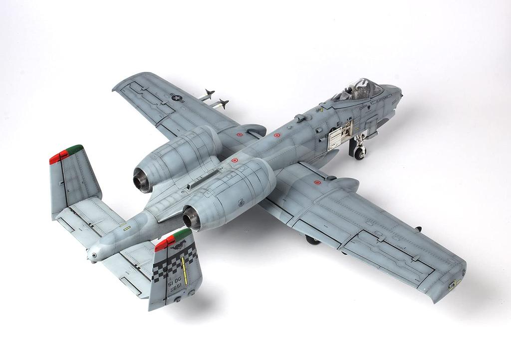 Серия самолетов Штурмовик ВВС США Thunderbolt II Авиабаза Осан Пластиковая модель Platz/Italeri 1/48 A-10C TPA-3