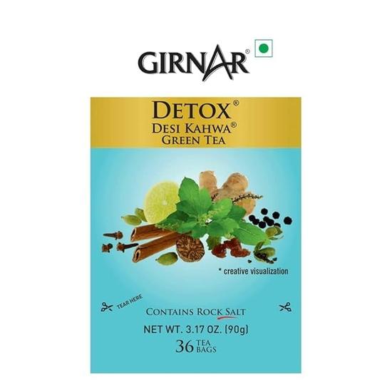 Зеленый чай Girnar - Desi Kahwa (36 чайных пакетиков) 90 г