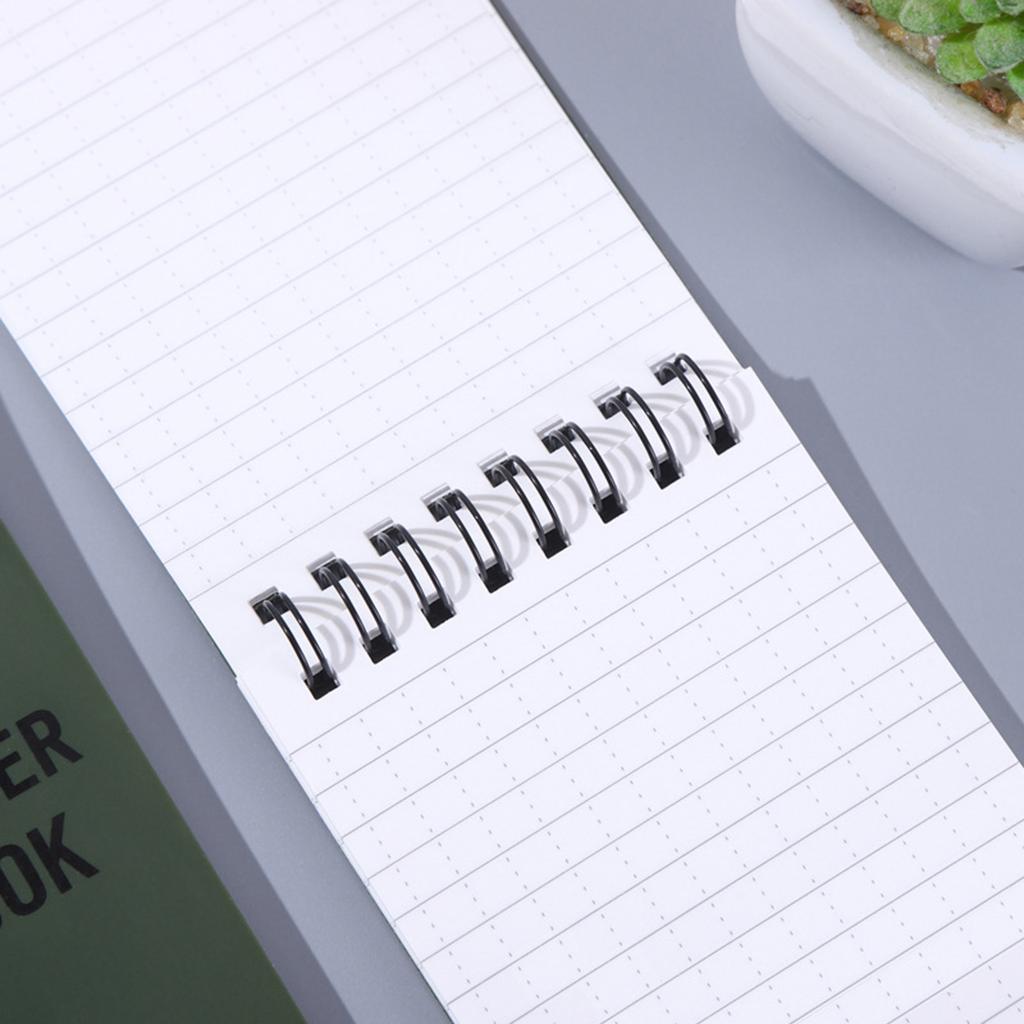 All Weather Waterproof Notebook Small Spiral Notebook Pocket Notepad Write In The Rain Notebook Field Notebook for Home