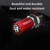 Car Stickers For Alfa Romeo 4PCS Car Wheel Tire Valve Caps Tyre Rim Stem Dustproof Covers For Alfa Romeo 159 Giulietta Giulia 14