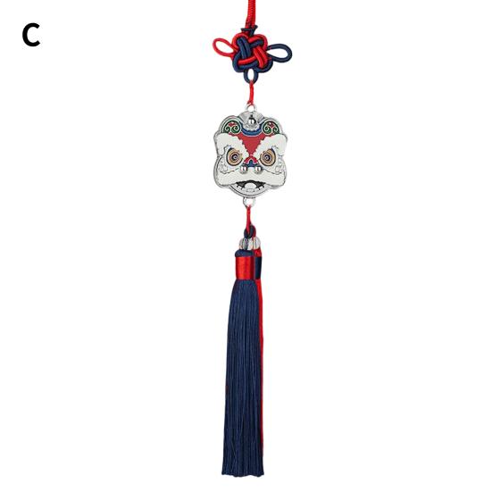 Автомобильный кулон в национальном стиле, привлекающий внимание, ручная работа, цветостойкая тонкая работа, украшение интерьера, автомобильный аксессуар, подвеска для украшения автомобиля на удачу