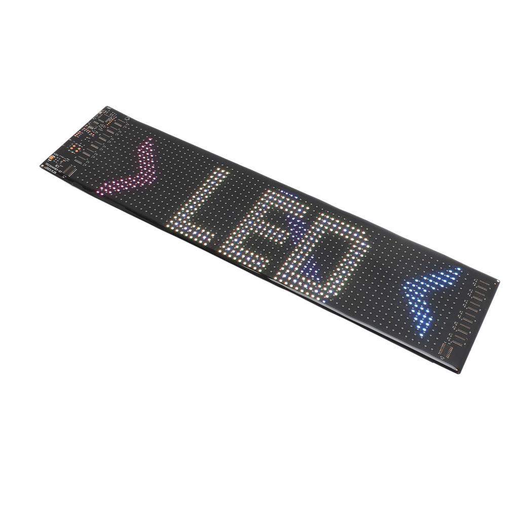 LED Car Sign Flexible LED Matrix Panel APP Control Custom Text Pattern Programmable Scrolling Sign