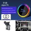 Jaguar Wireless Magnetic Phone Holder & Fast Charger with LED Ambient Light, Compatible with Apple