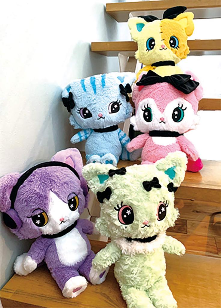 Мягкая игрушка Beatcats Рико (M)