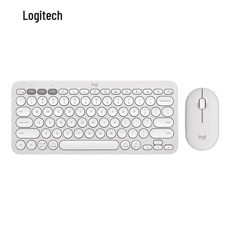 Logitech Беспроводной набор клавиатуры и мыши Pebble 2 Combo