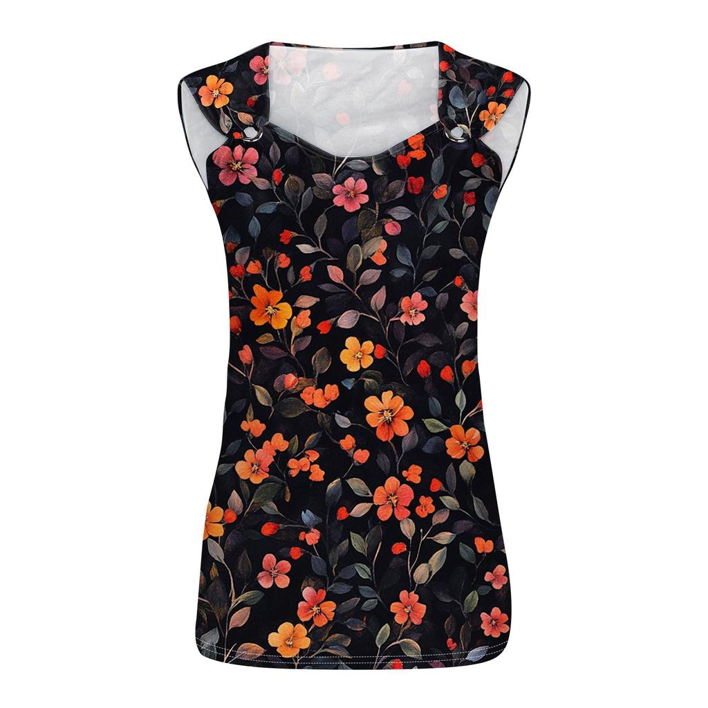 Женская майка, нарядные повседневные рубашки, летние свободные майки, милая модная одежда, блузки без рукавов