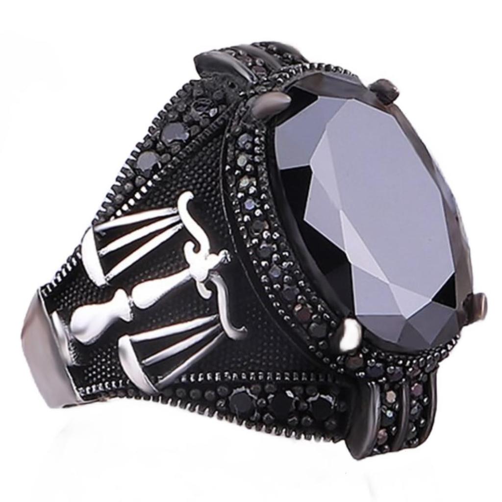 Мужское модное кольцо с выгравированным знаком зодиака Весы, аксессуар для него, стерлинговое серебро 925 пробы, мужские украшения