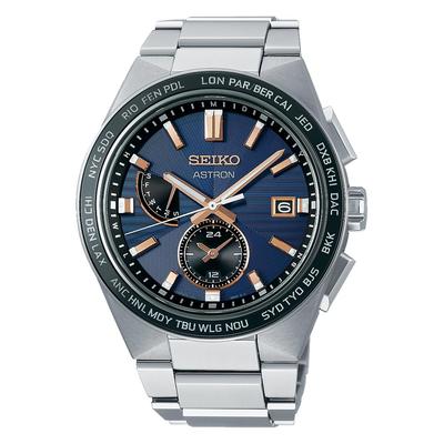 [Часы Seiko] Часы Astron NEXTER 2nd Collection Solar Radio SBXY053 мужские серебристые
