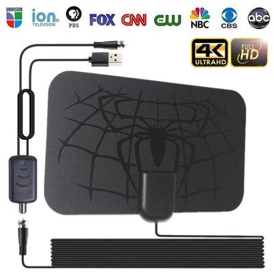 Крытая цифровая антенна HdTV со съемным преобразователем усилителя сигнала, бесплатная антенна Full Hd каналов