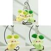 Fruit Plush Toy Banana Keychain Cute Stuffed Doll For Bags And Keys