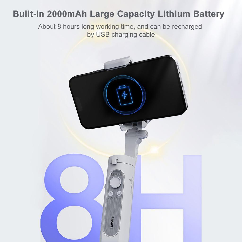 Hohem iSteady XE 3-осевой стабилизатор подвеса для смартфона Портативный подвес для телефона Vlog с защитой от сотрясений
