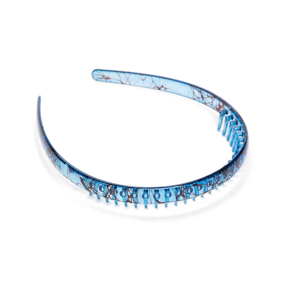 Новая Мода Эластичные Водонепроницаемые Повязки на Голову Зубчатый Обруч для Волос для Взрослых Большой для Умывания Широкий Небьющийся Пластиковый Ободок