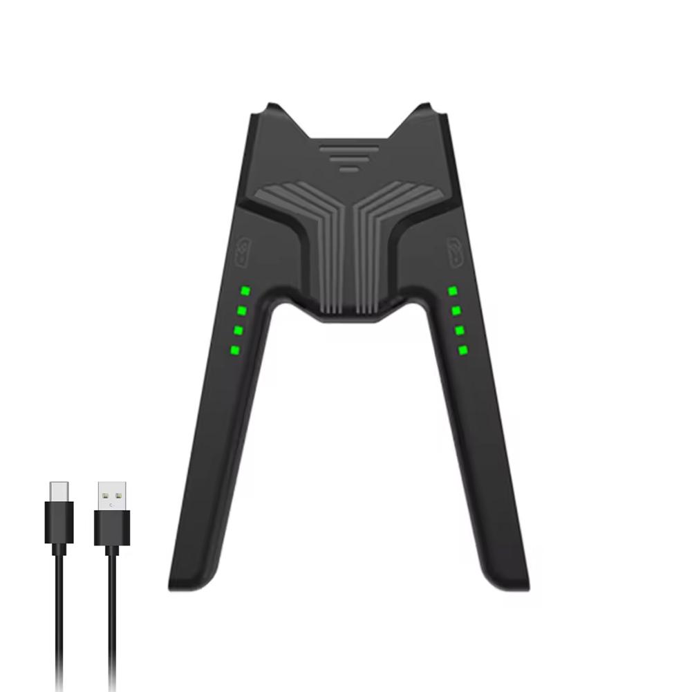 Зарядный хват для контроллера Nintendo Switch/Oled Joypad, игровой контроллер, зарядная подставка Type-C со светодиодным индикатором для аксессуаров Switch